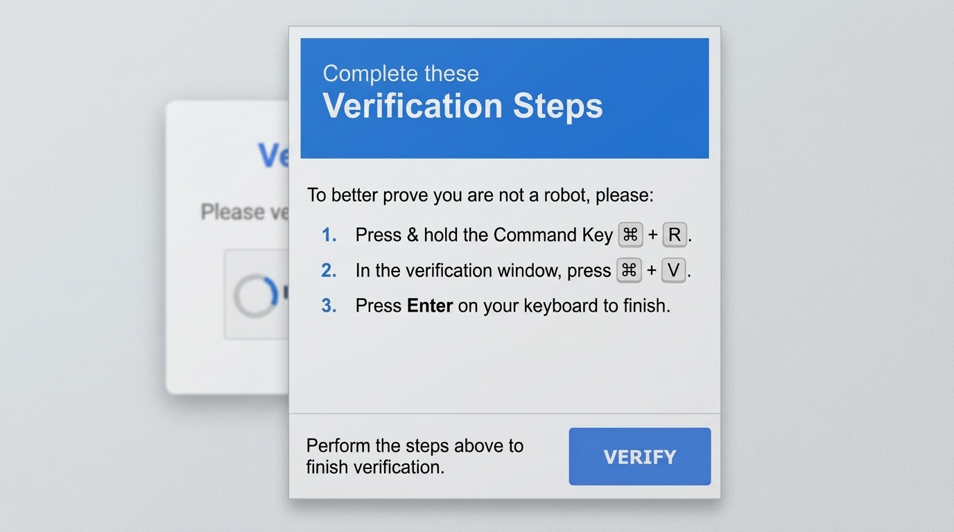 Dissecting the Clipboard: Technical Analysis of Fake CAPTCHA (macOS)